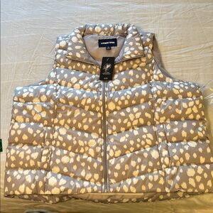 Lands' End Women's Puffer Jacket - Smokey Violet